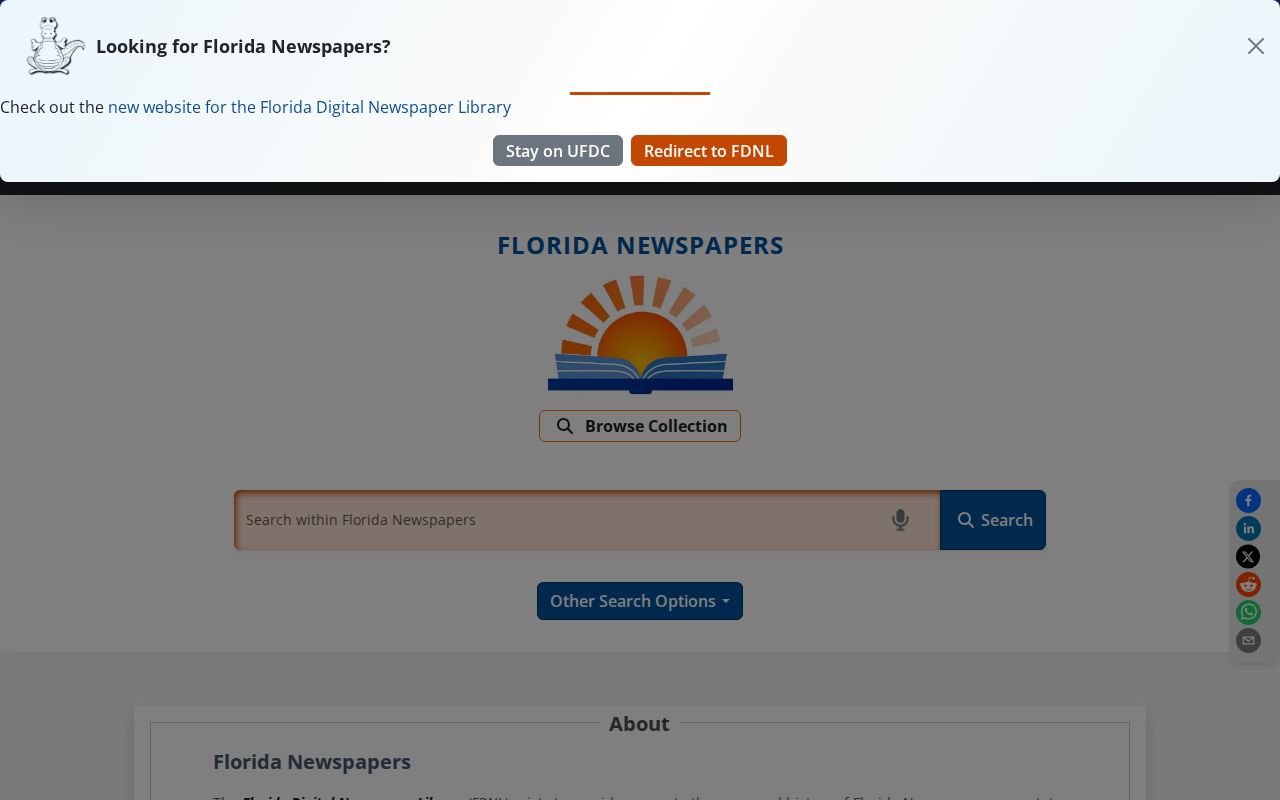 Florida Digital Newspaper Library for Dania Beach previous resident research